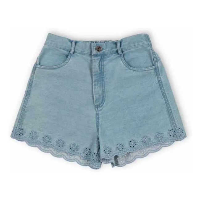 Short Niobe Denim | Bleu jean