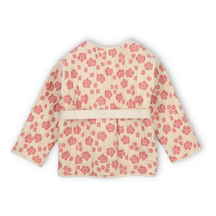 Veste Fleurs Leontis | Beige- Image produit n°3
