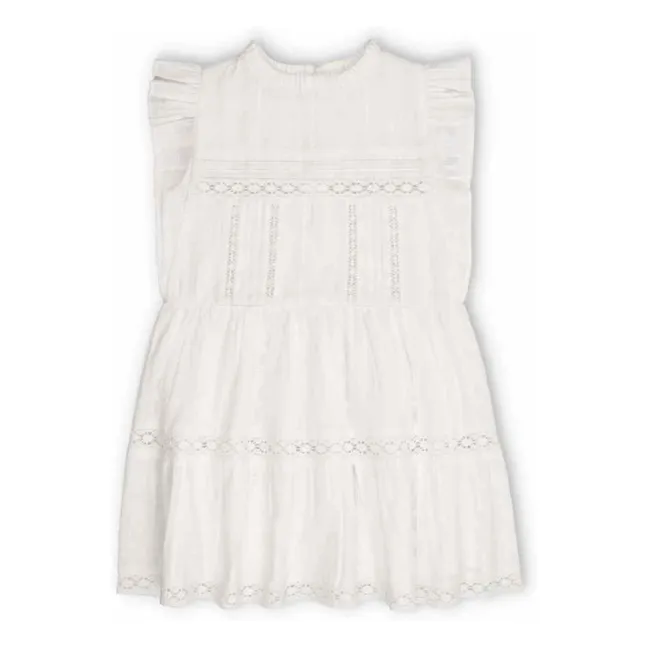 Robe Ajourée Corfu | Blanc