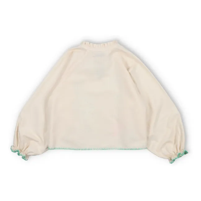Camicetta a conchiglia Kostas | Beige