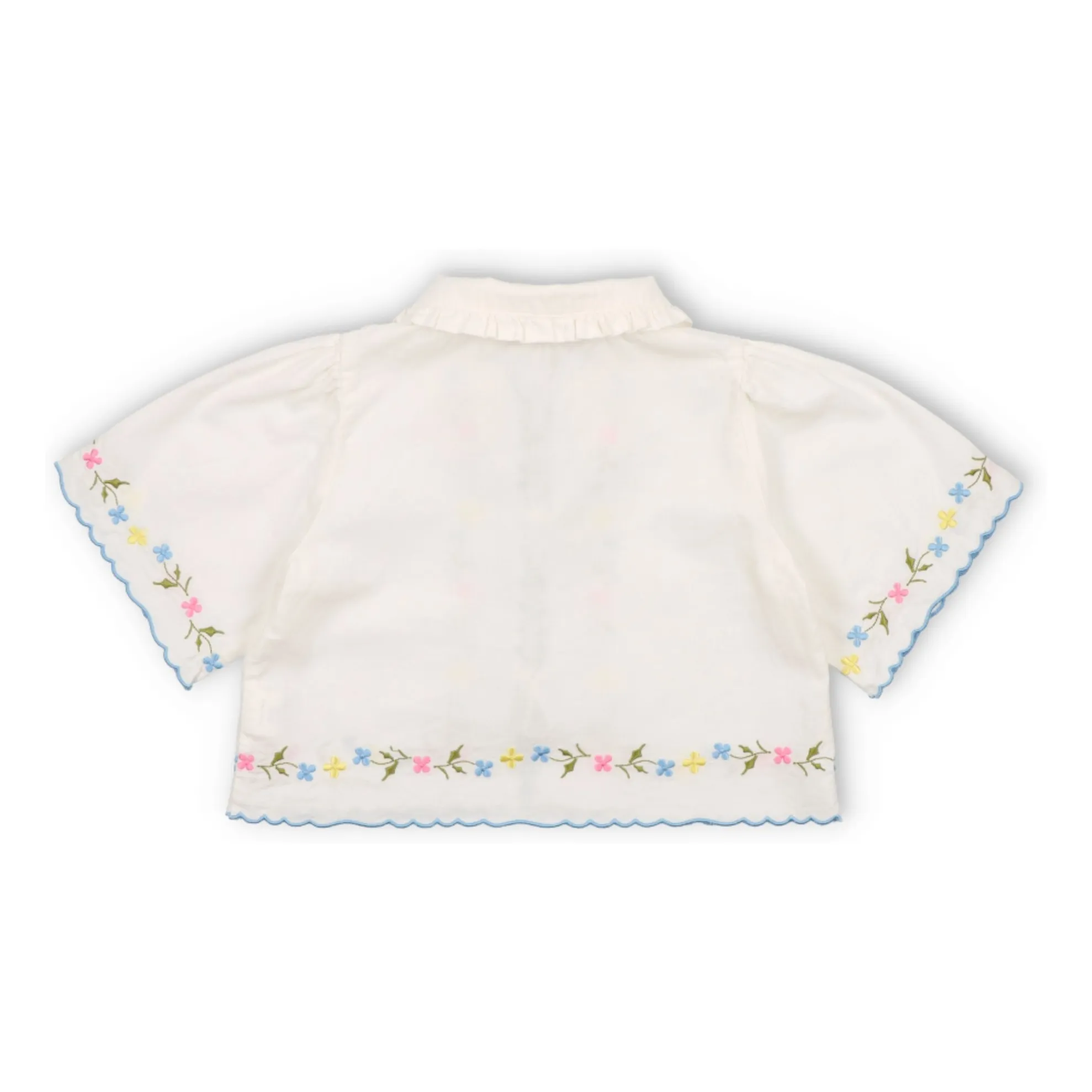 Blouse Nœuds Hermione | Blanc- Image produit n°3