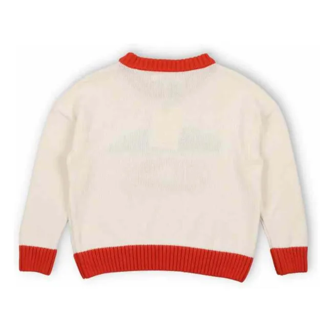 Pull Homard Cristel Coton Bio  | Ecru
