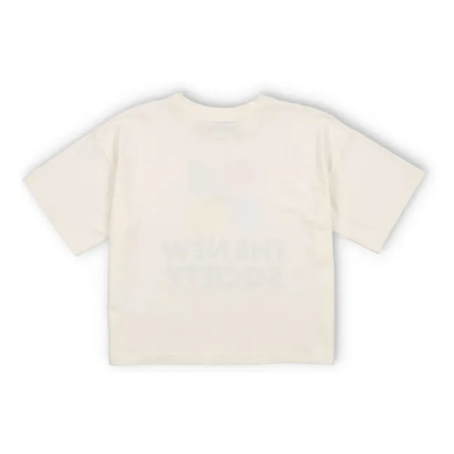Camiseta Mykonos Logo | Crudo