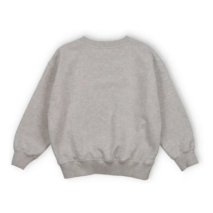 Pullover Logo Mykonos | Grau Meliert- Produktbild Nr. 1