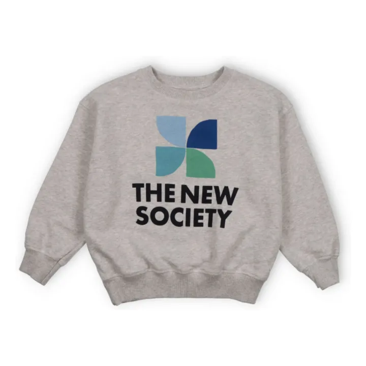 Pullover Logo Mykonos | Grau Meliert- Produktbild Nr. 0