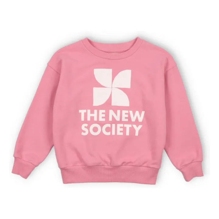 Mykonos Logo Sweat | Candy pink- Product image n°0