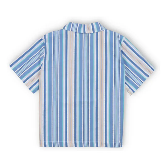 Camicia a righe Tebas | Azzurro