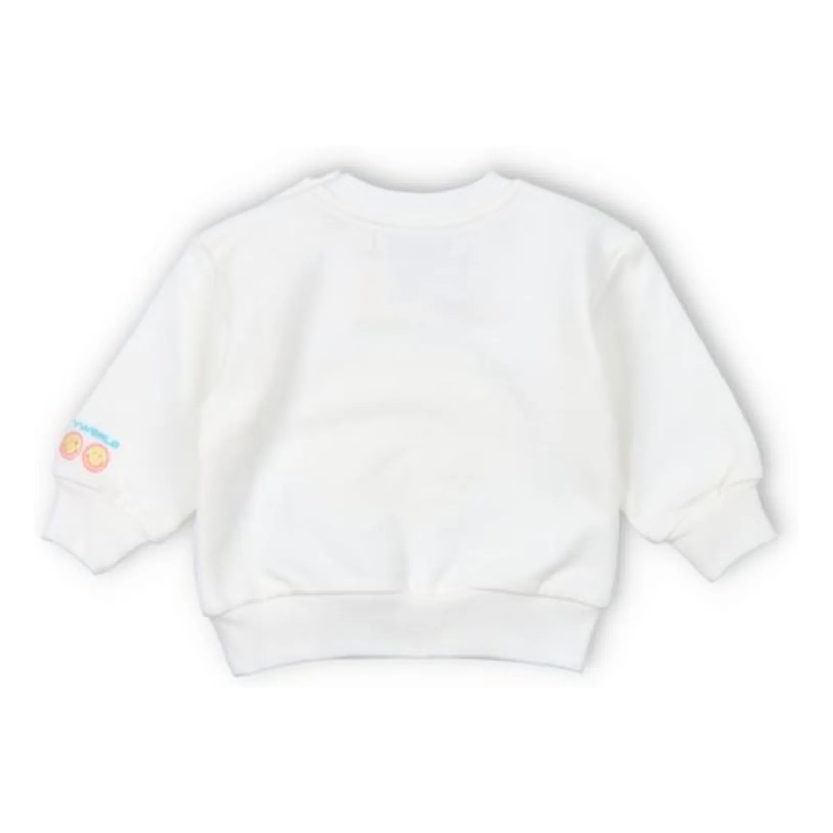Smiley Baby Sweat | White- Product image n°1