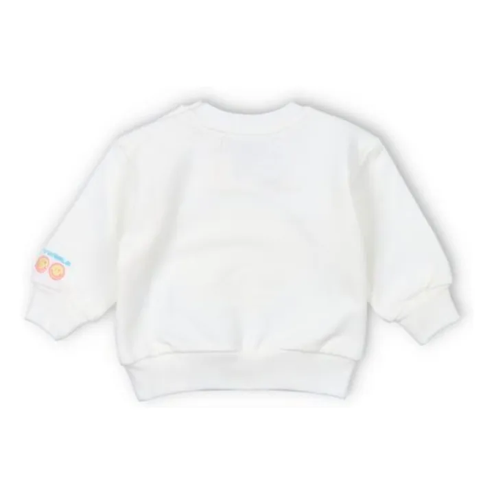 Smiley Baby Sweat | White- Product image n°1