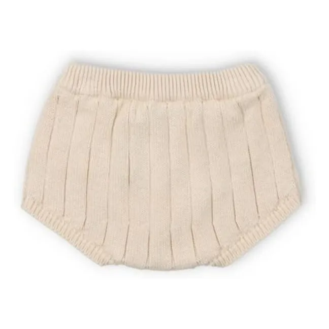 Bloomer de algodón orgánico Canea Flowers | Beige