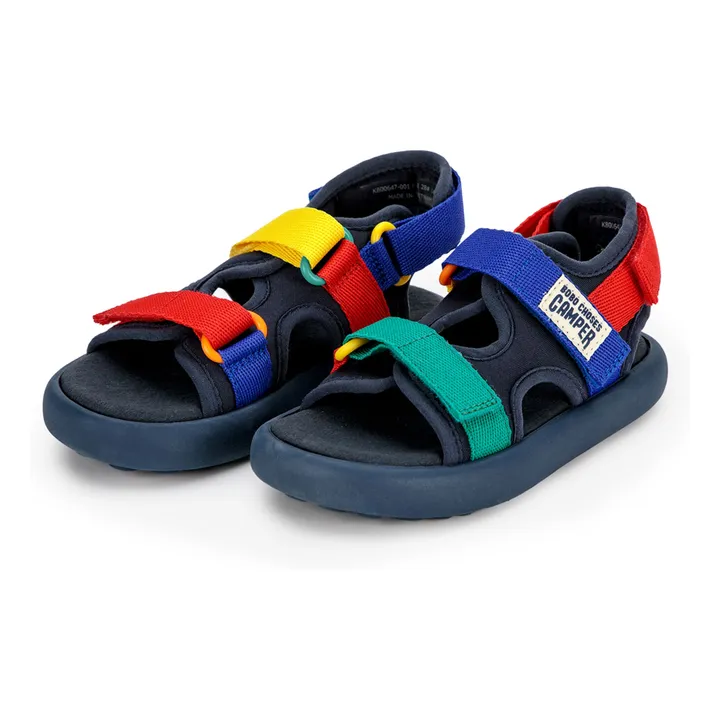 Sandales Bobo Choses X Camper à Scratch | Bleu marine- Image produit n°0