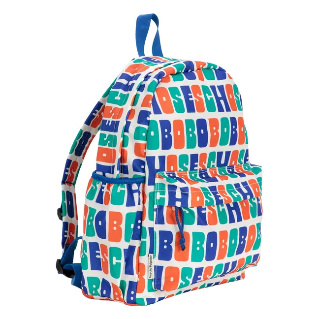 Bobo Recycled Fiber Backpack | Blue