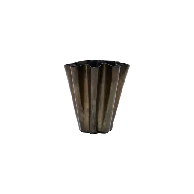 Flood iron vase | Grey