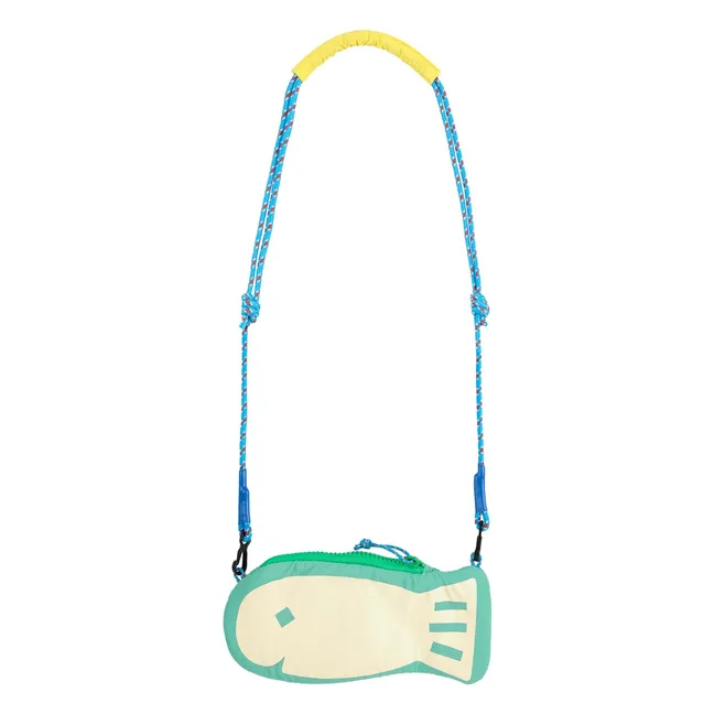 Umhängetasche Fisch | Seidenfarben