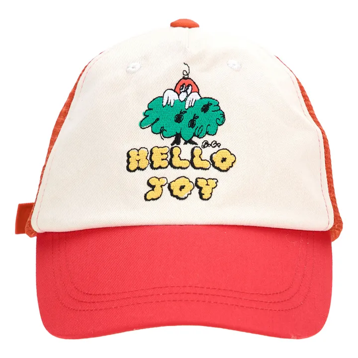Casquette Hello Joy | Rouge- Image produit n°0