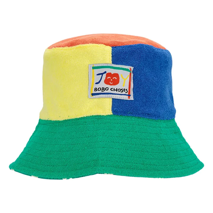 Bob Colorblock Eponge Fibres Recyclées | Vert- Image produit n°0