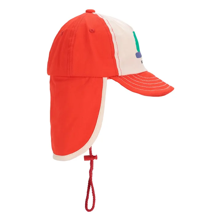 Casquette Escargot Fibres Recyclées | Rouge- Image produit n°0