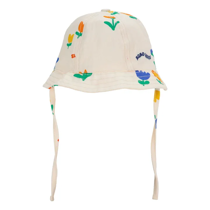 Chapeau Fleurs | Ecru- Image produit n°0