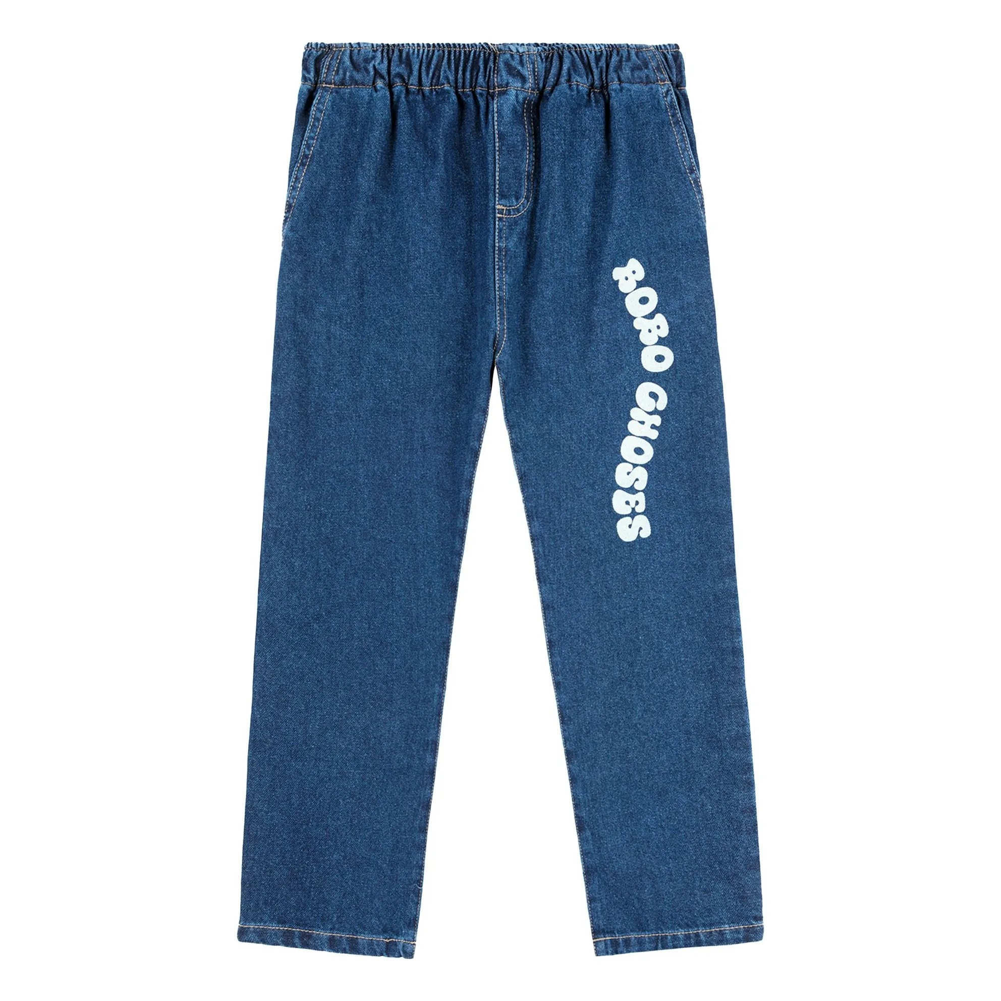 Bobo Choses Blue Organic Cotton Bobo Jeans