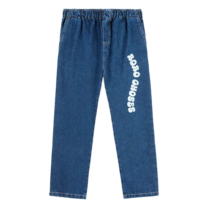 Jean Bobo Coton Bio | Bleu- Image produit n°0