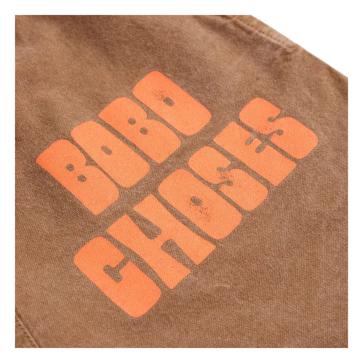 Pantalon Coton Bio et Fibres Recyclées | Brun- Image produit n°4