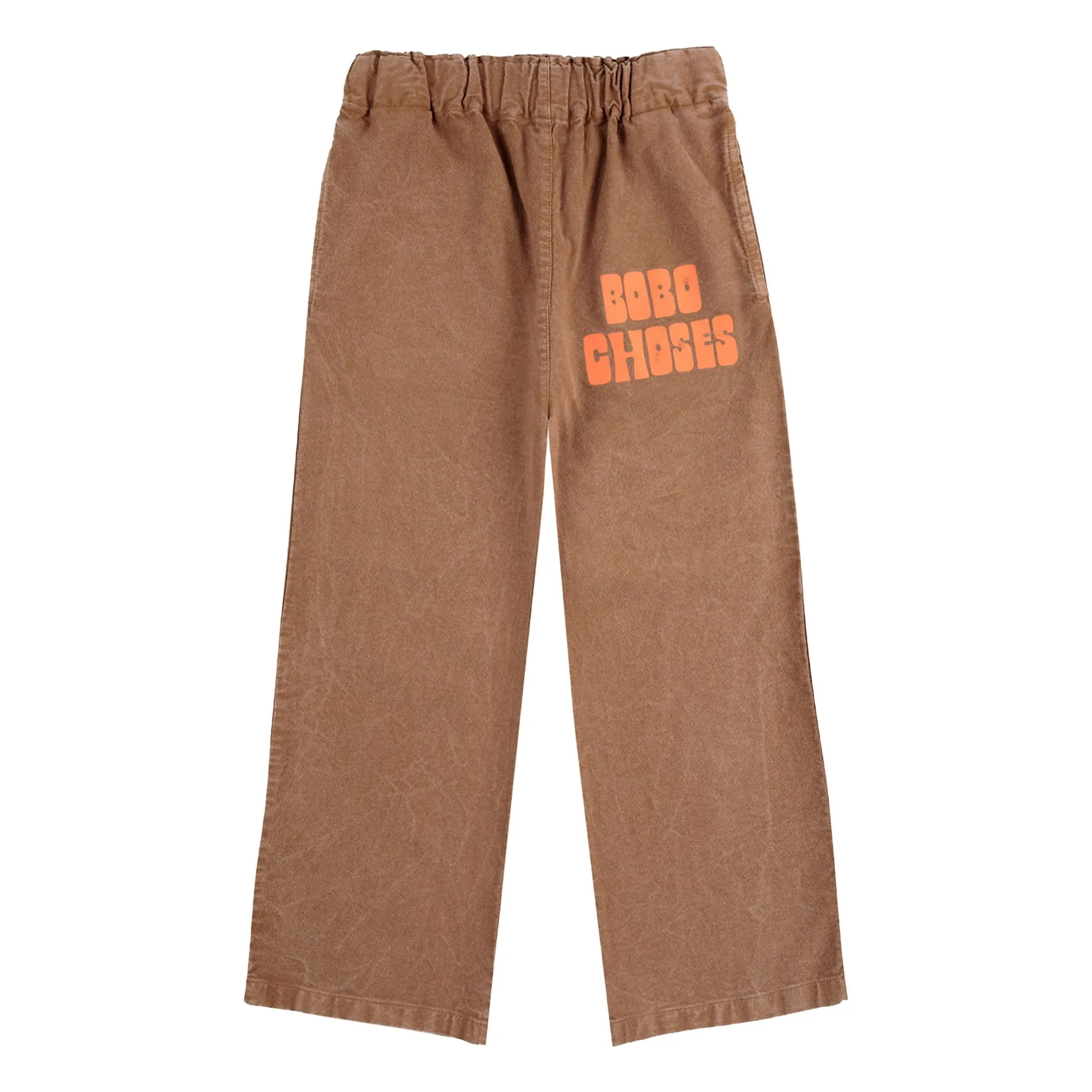 Bobo Choses Brown Organic Cotton And Recycled Fiber Pants