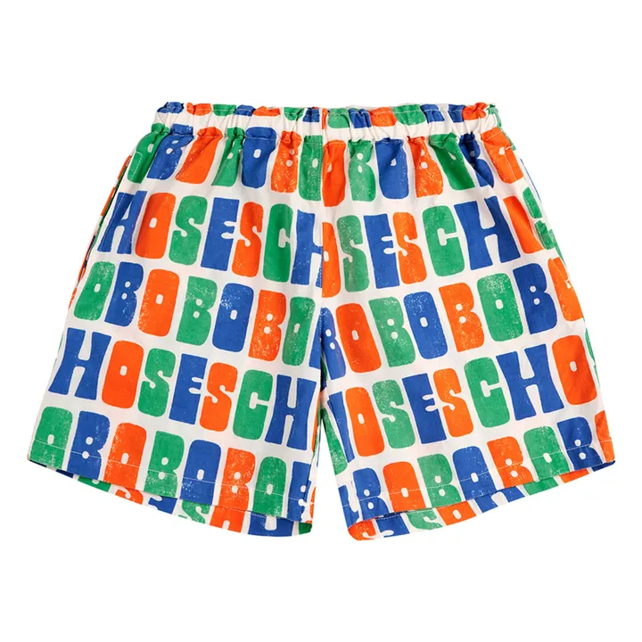 Short Choses Coton Bio | Ecru- Image produit n°0