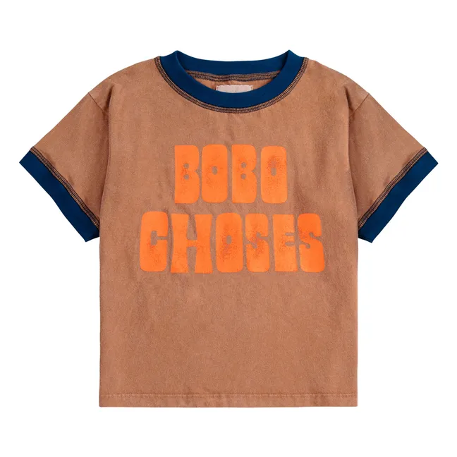 T-Shirt Coton Bio | Brun