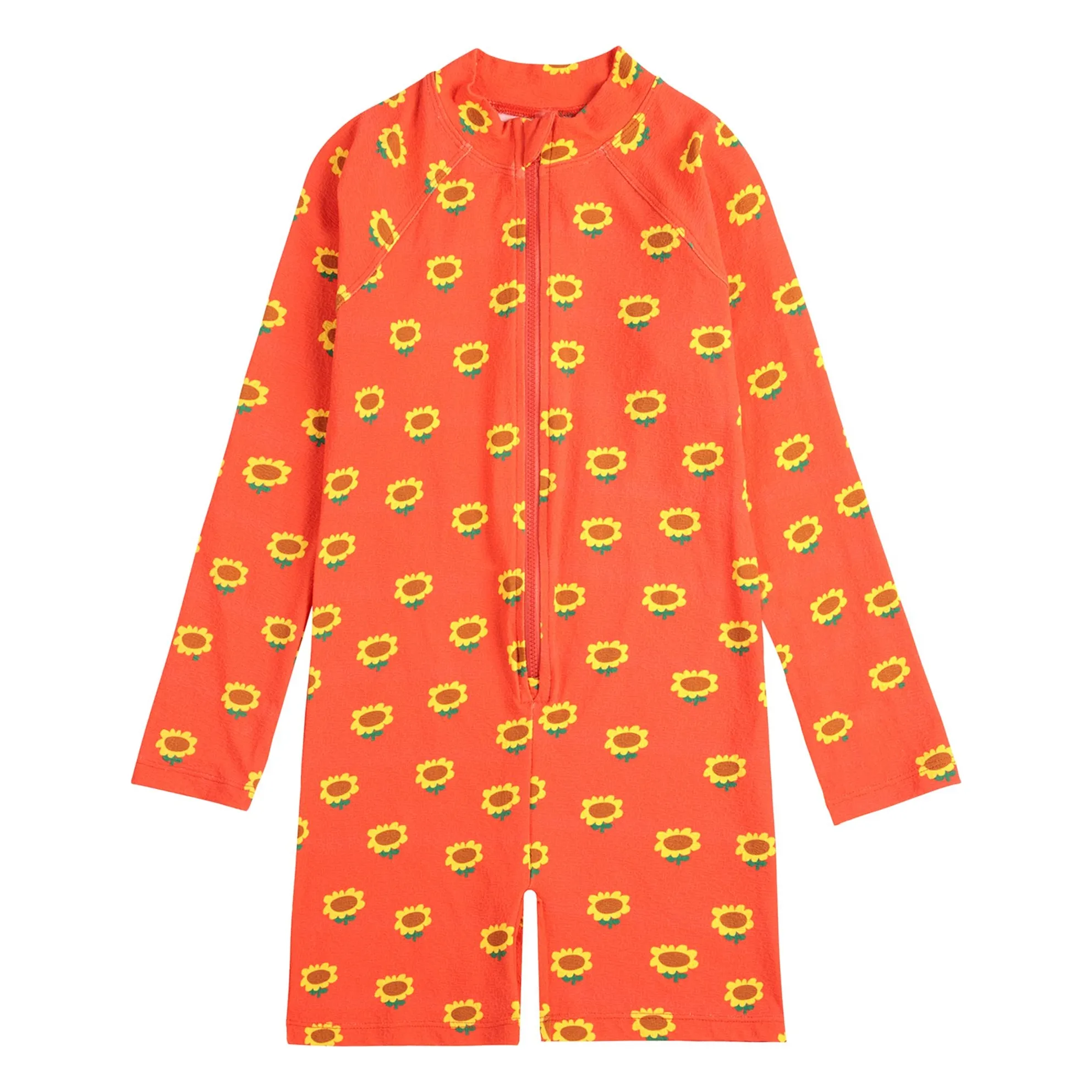 Bobo Choses Red Sunflower Bathing Suit Recycled Fiber