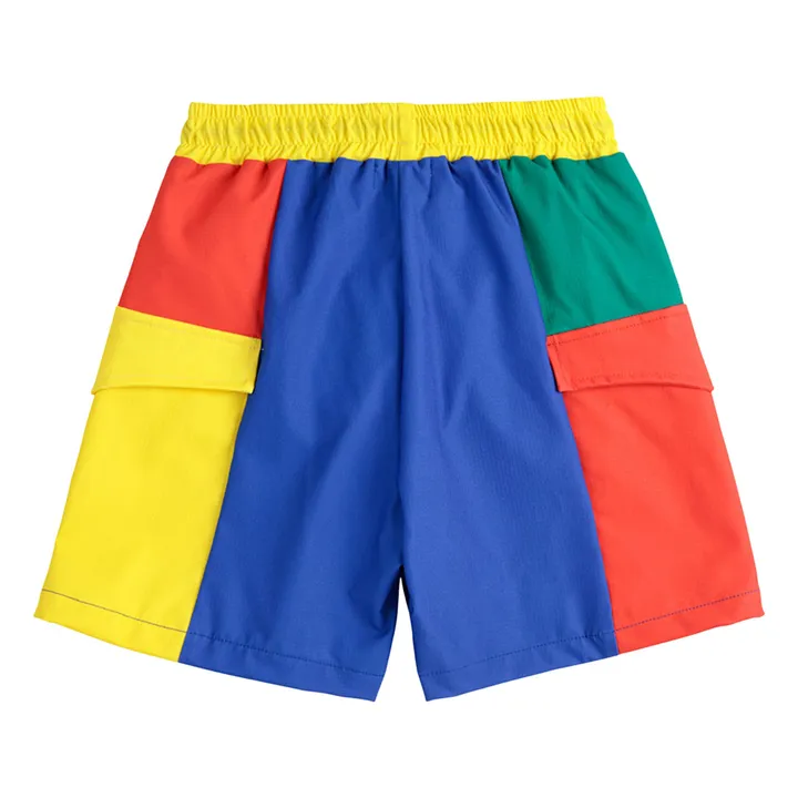 Short de Bain Colorblock | Bleu- Image produit n°3