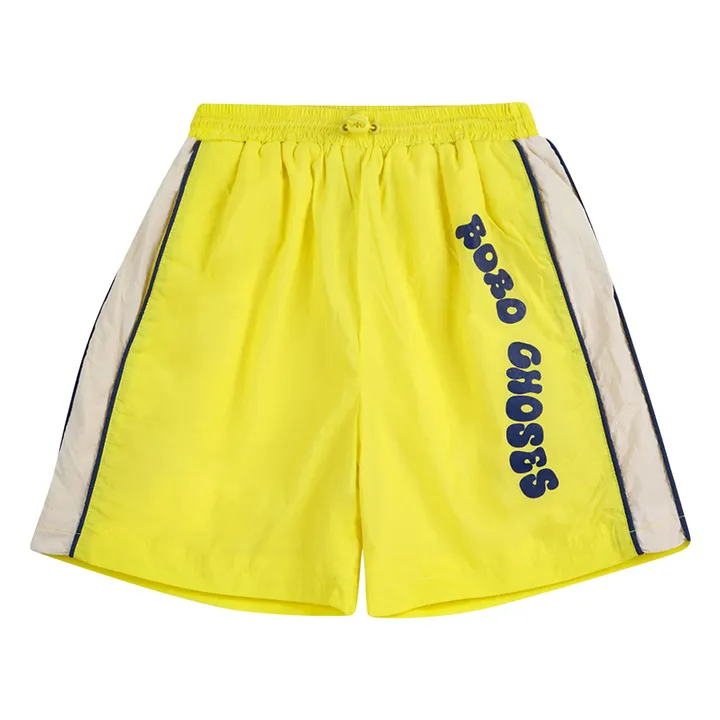 Short Bobo Fibres Recyclées | Jaune- Image produit n°0
