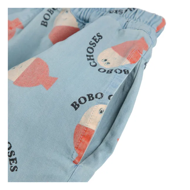 Short Bobo Denim Léger | Bleu