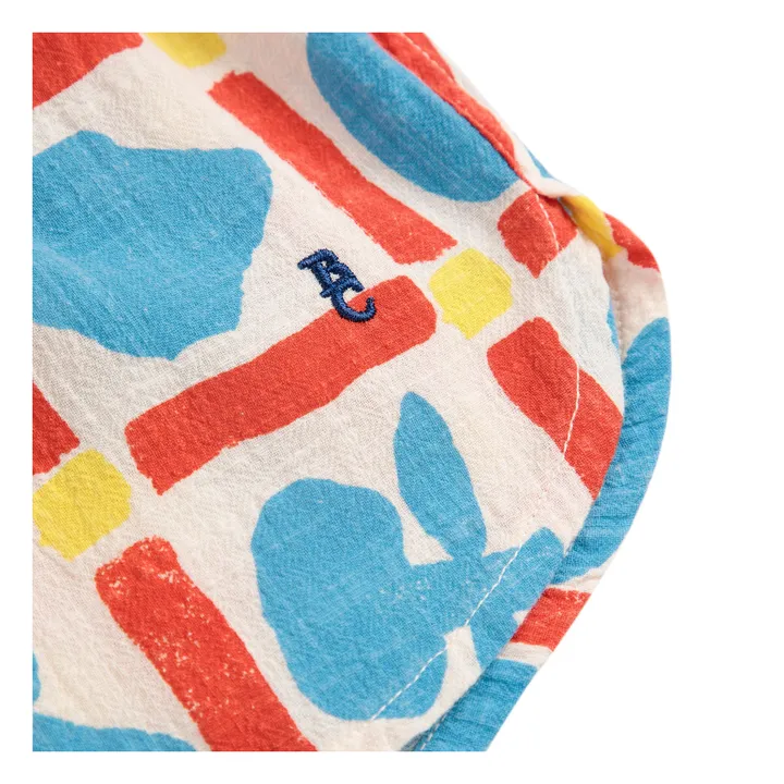 Short Voile de Coton Bio | Bleu ciel- Image produit n°4