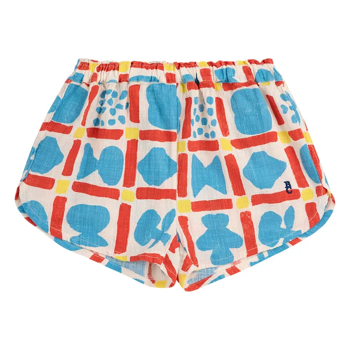 Short Voile de Coton Bio | Bleu ciel- Image produit n°0