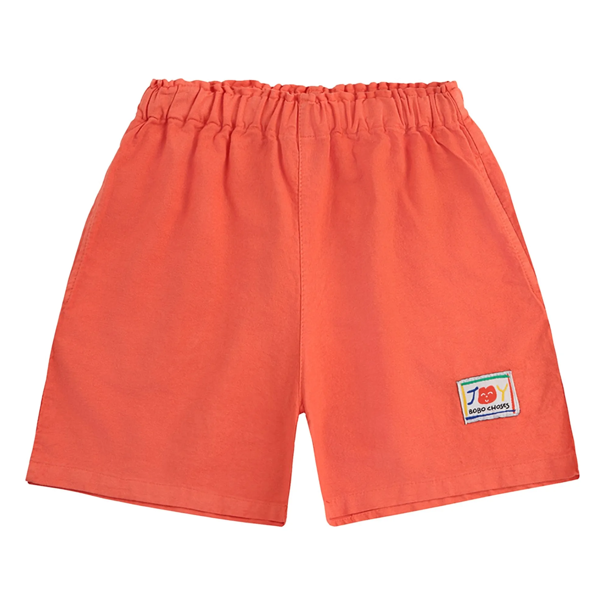 Bobo Choses Red Organic Cotton Shorts