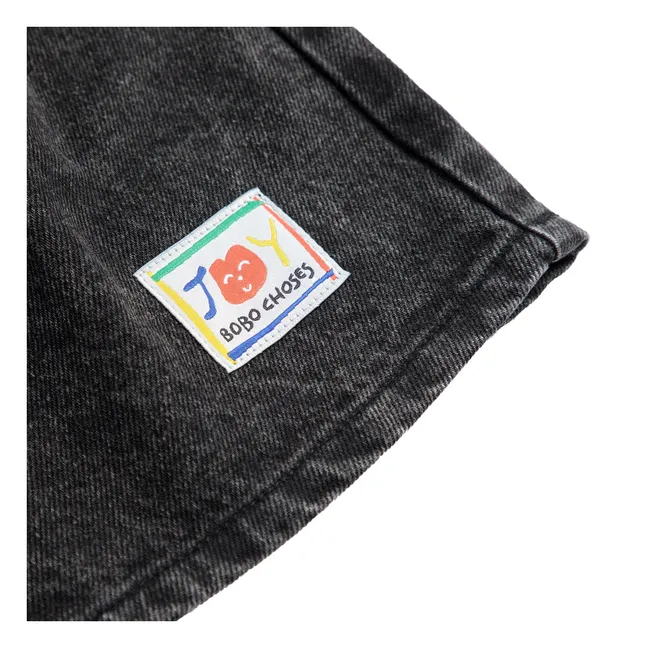 Short Denim | Noir