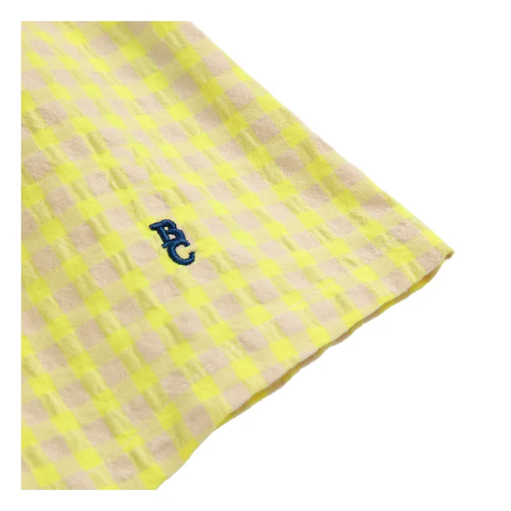 Top Vichy | Jaune- Image produit n°4