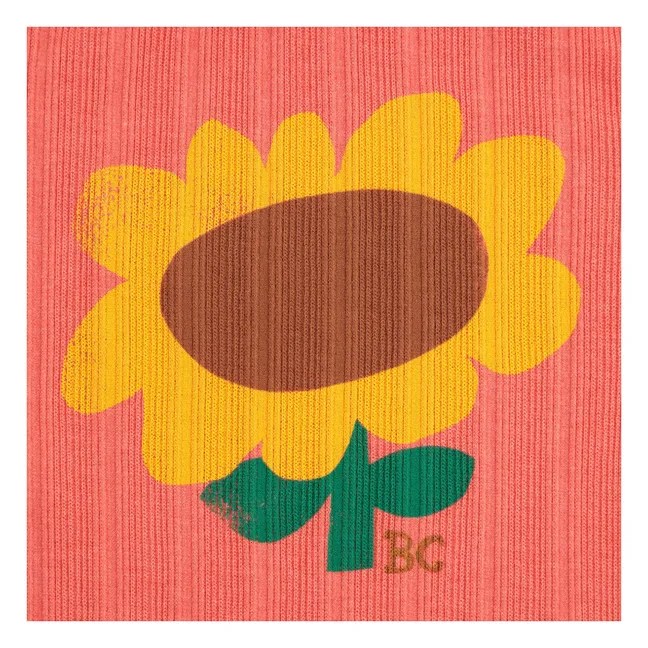 Canotta con girasole | Arancione