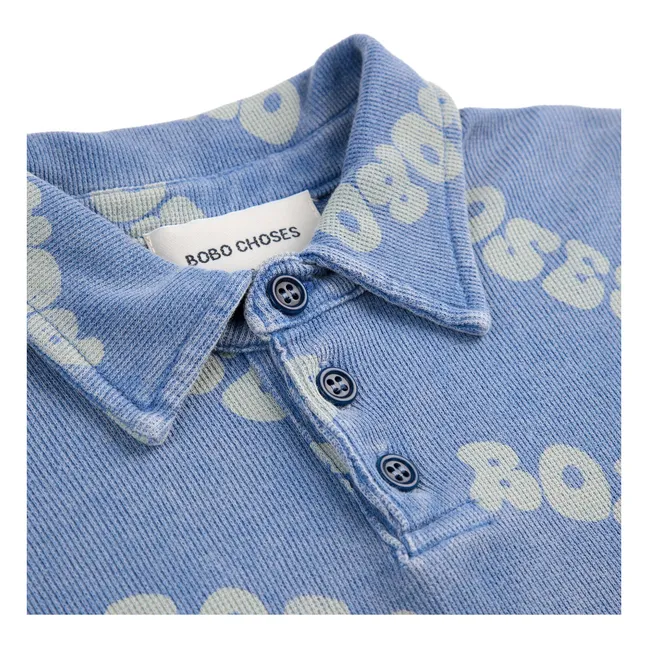 Polo Logo Bio-Baumwolle | Blau