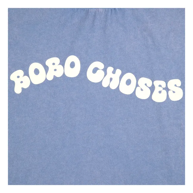Organic Cotton Logo T-Shirt | Blue