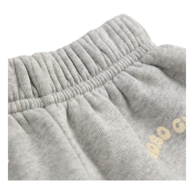 Joggers de algodón ecológico | Gris Jaspeado