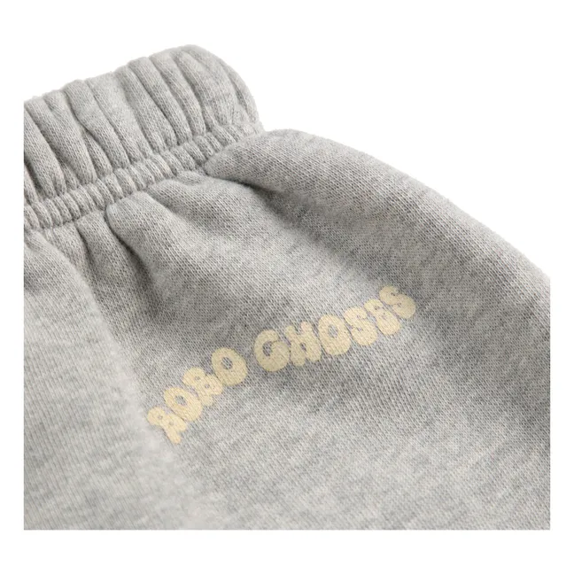 Joggers de algodón ecológico | Gris Jaspeado
