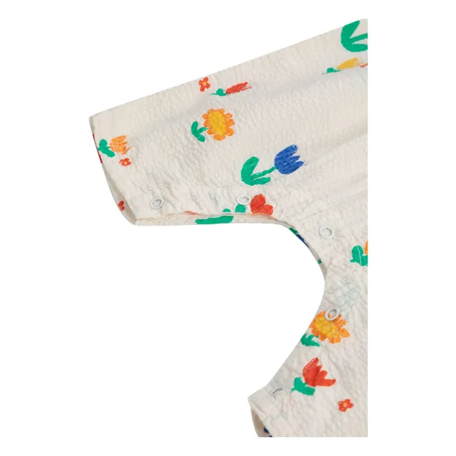 Mono de flores | Blanco