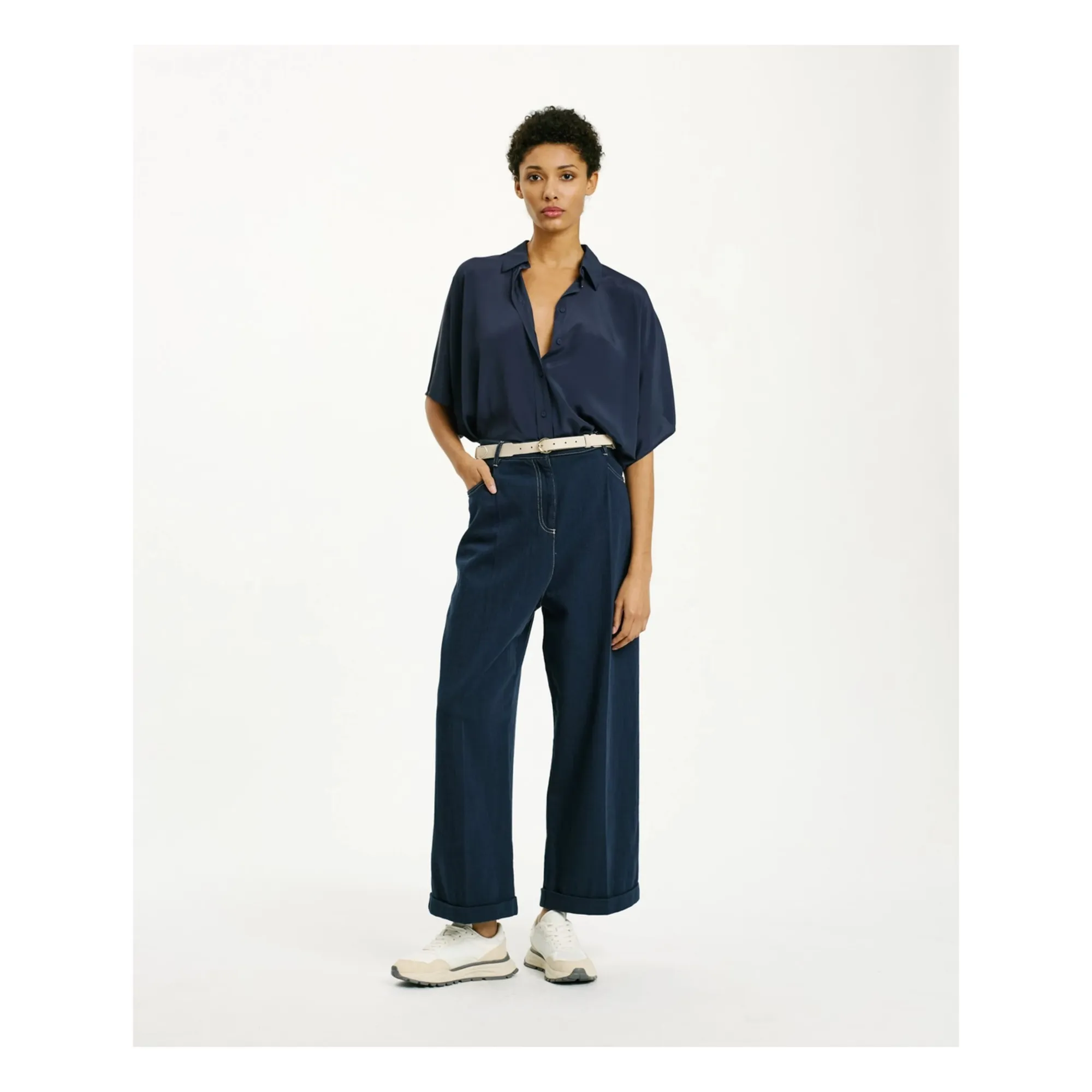Camisa de Brooklyn | Azul Noche- Imagen del producto n°2