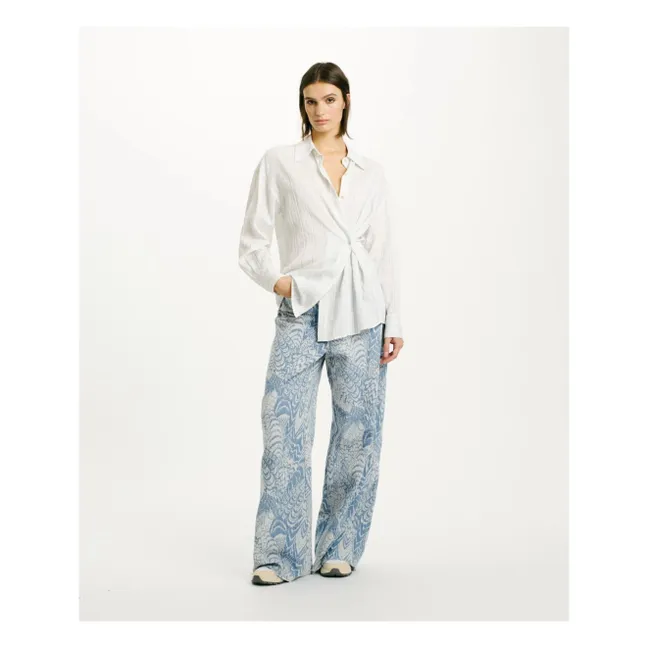 Camicia Titi a righe | Crema