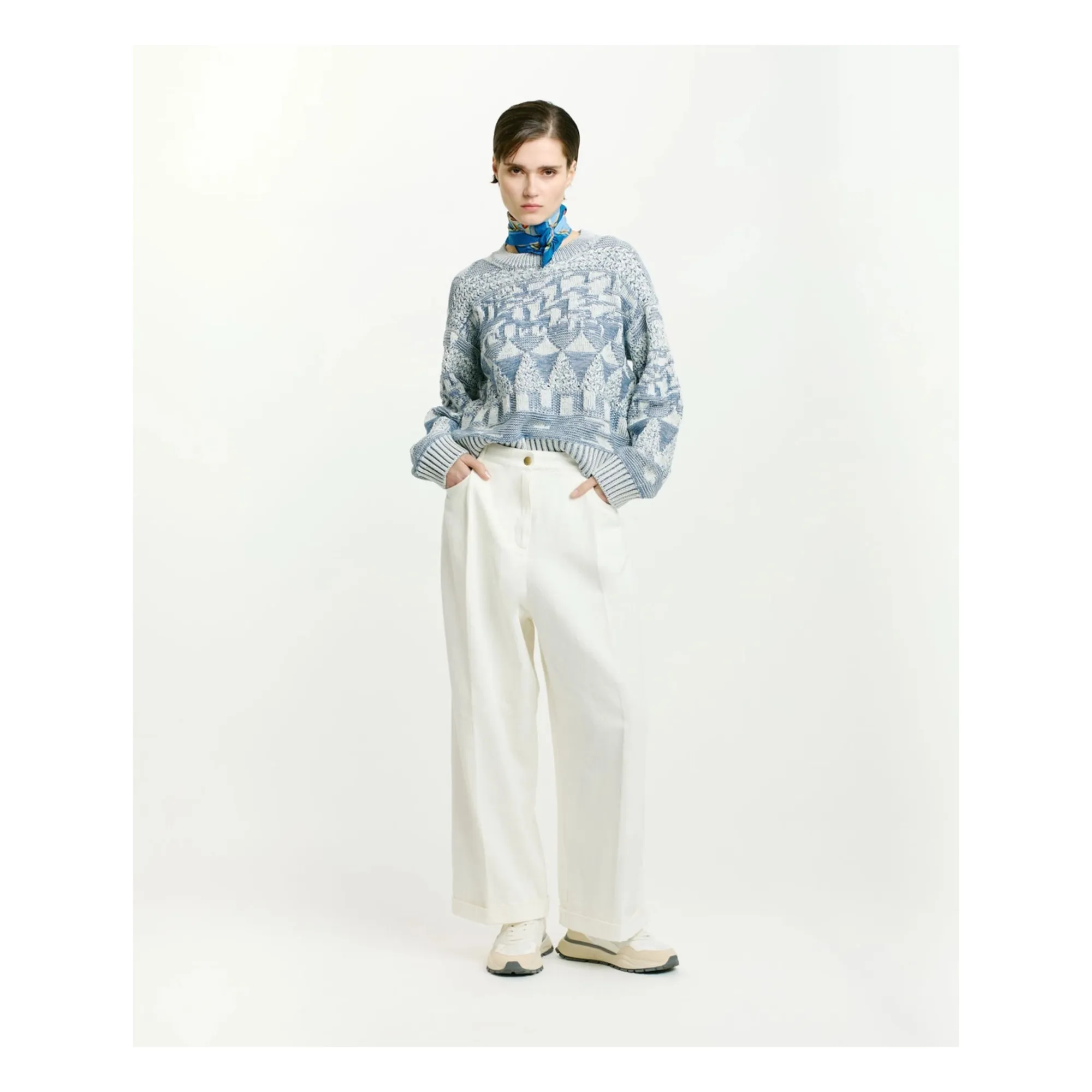 Momoni Cream Jean Boldo