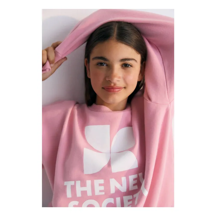 Mykonos Logo Sweat | Candy pink- Product image n°2