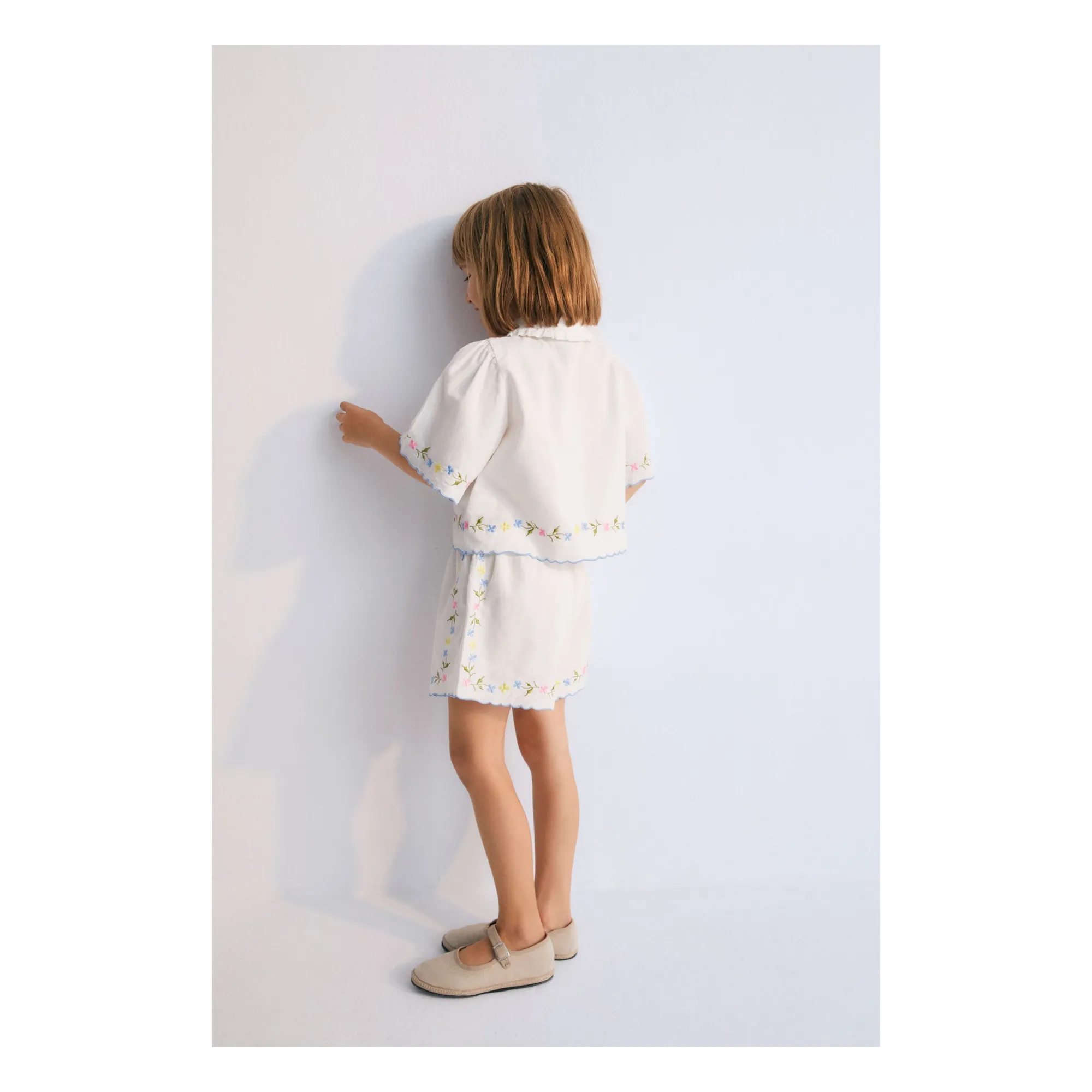 Blouse Nœuds Hermione | Blanc- Image produit n°2