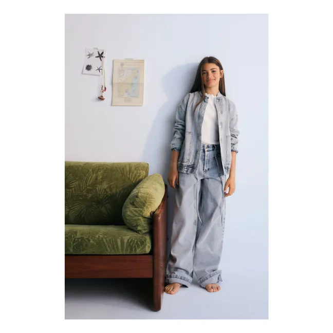 Bomber Chios Denim | Denim bleached