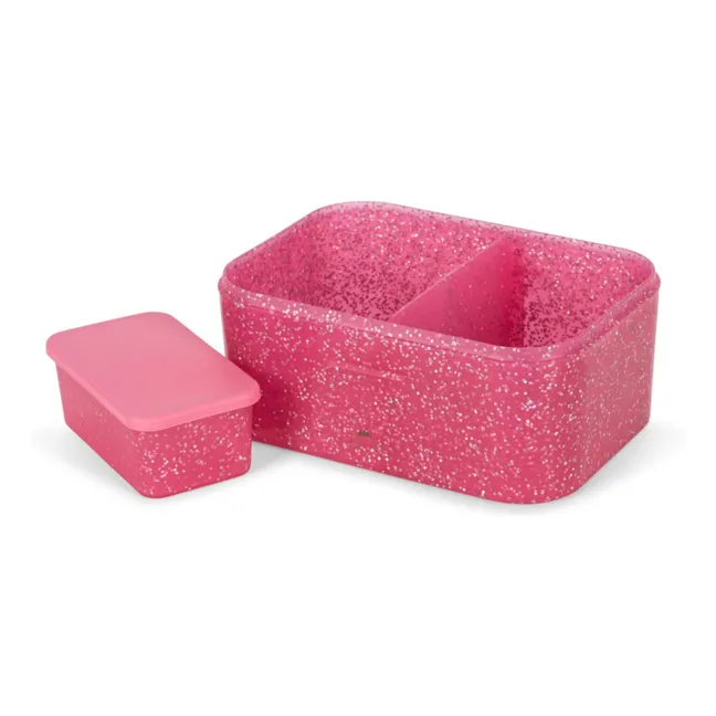 Lunchbox glitter Cherry | Fuchsie